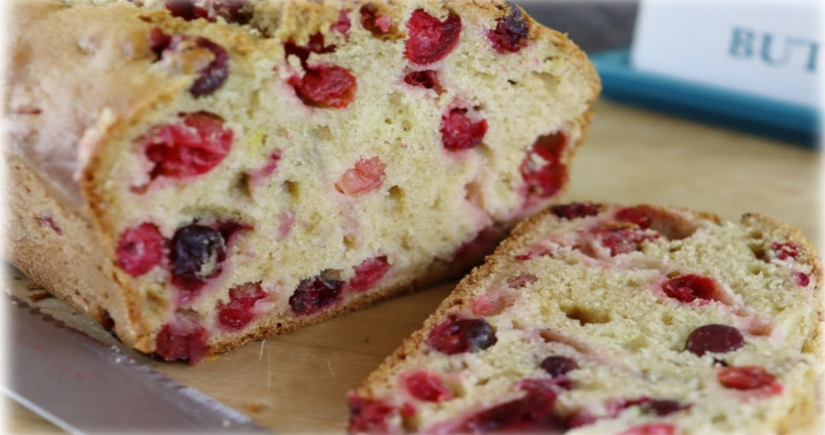 Cranberry Applesauce Bread